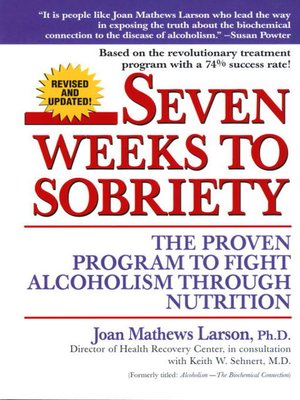 cover image of Seven Weeks to Sobriety